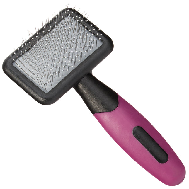 KW Smart Soft Knobbly Card Mini - Poodle Brush with Safe Pins, Very Small