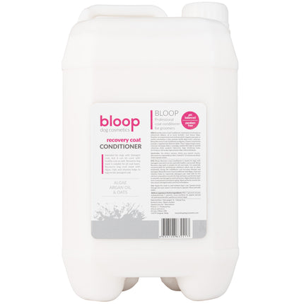 Bloop Recovery Coat Conditioner - regenerating conditioner for dogs with algae, argan oil, and oat seed extract