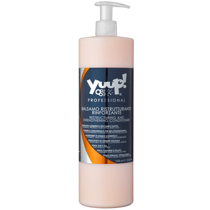 Yuup! Professional Restructuring and Strengthening Conditioner - professional conditioner that strongly rebuilds and strengthens fur, concentrate 1:20