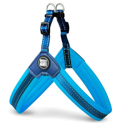 Max&Molly Q - Fit Harness Sky - step-in harness for dogs, lightweight and adjustable