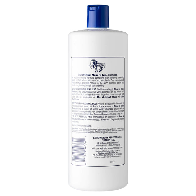 Mane'n Tail and Body Shampoo - nourishing shampoo for dogs, cats, and horses - 3.78L