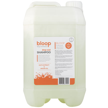 Bloop Drop Coat Shampoo - dog shampoo for long, flowing fur with argan oil, concentrate 1:10