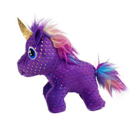 KONG Buzzy Enchanted Unicorn - moving toy for cats, buzzing unicorn with catnip