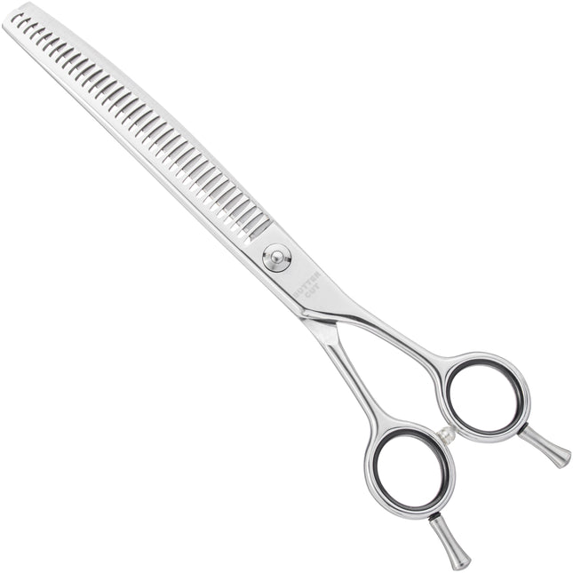 Geib Wave Thinner 7.5 Curve - professional single-sided thinning shears made of Japanese steel, curved, 36 teeth