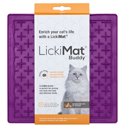 LickiMat Classic Buddy Cat - licking mat for cats