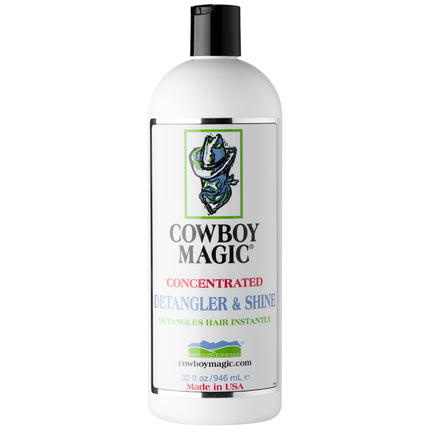 Cowboy Magic Detangler & Shine - a powerful detangling and shine product for the fur of dogs, cats, and horses.