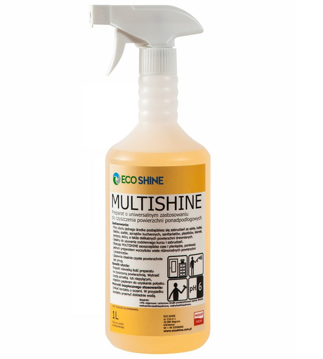 Eco Shine Multishine - universal cleaning solution for above-floor surfaces