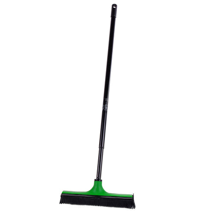 V7 - revolutionary rubber broom + telescopic handle