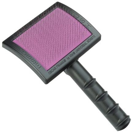 Kw Oscar Frank Standard Hard Slicker - slicker brush for delicate fur, hard