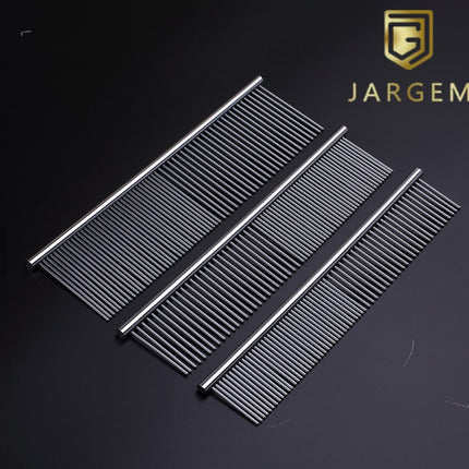 Jargem Combs - metal comb with mixed tooth spacing - Length: pin length: 5cm