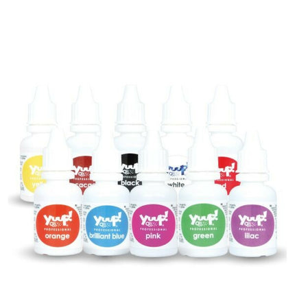 Yuup! Color Grooming Airbrush - airbrush coloring ink, pink color