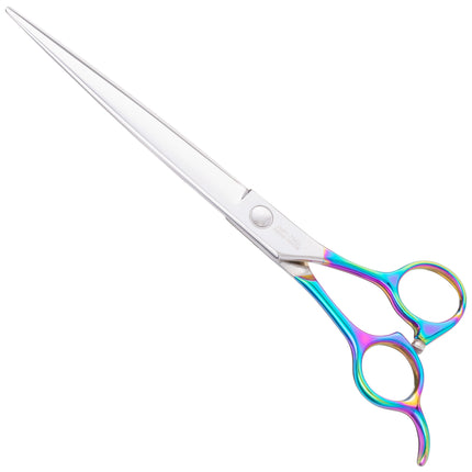 Jargem Multicolor Straight Scissors - straight grooming scissors with a colorful handle