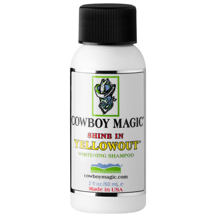 Cowboy Magic Shine In Yellowout Whitening Shampoo - shampoo that reduces yellowing and enhances the natural color of the coat