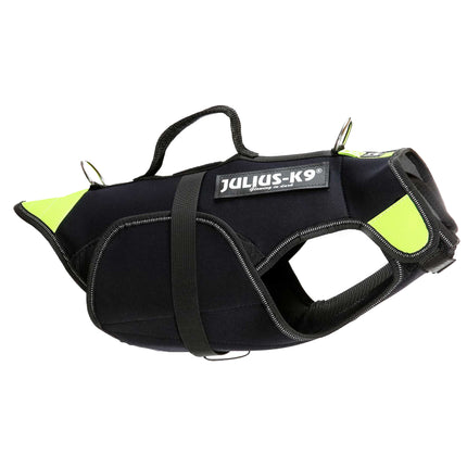 Julius - K9 Multifunctional Neon Vest - swimming vest for dogs, rehabilitation