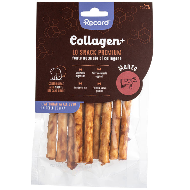 Record Collagen+ Premium Snack - snack for small dogs, rich in collagen