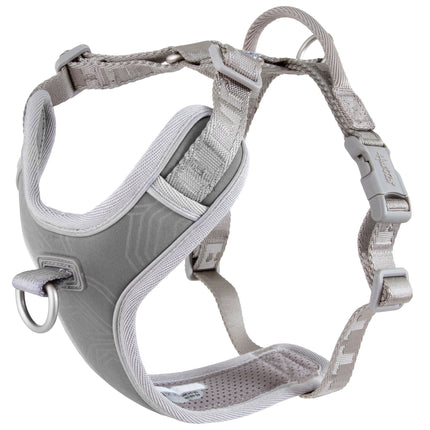 Hurtta Venture No-Pull Harness Shadow - front-clip harness for dogs - size 80 - 100