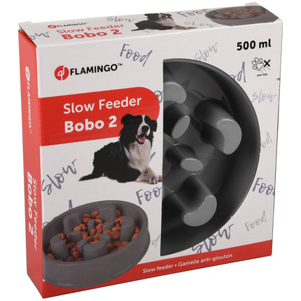 Flamingo Slow Feeder Bobo - Slow Feeding Bowl