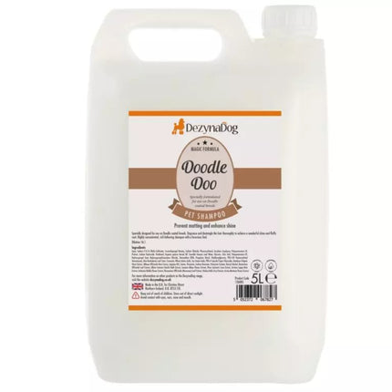 DezynaDog Doodle Doo Shampoo - cleansing shampoo for curly fur, concentrate 1:16