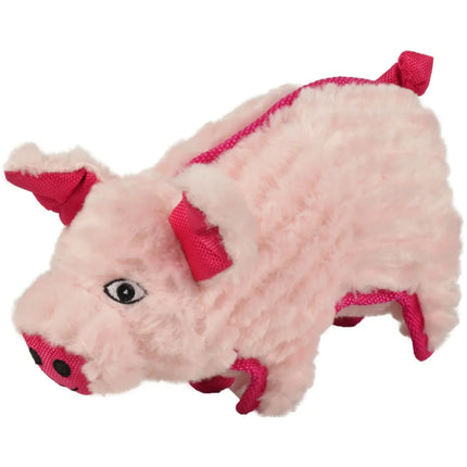 Flamingo Plush Strong Pig - plush pig, dog toy, with squeaker