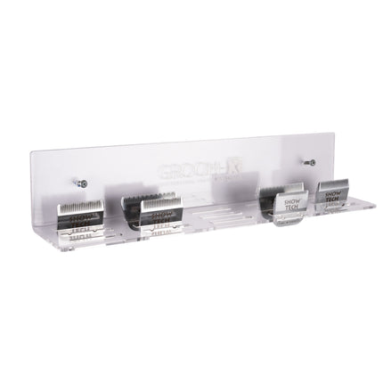 Show Tech Plexi Blade Holder - wall-mounted holder for clipper blades