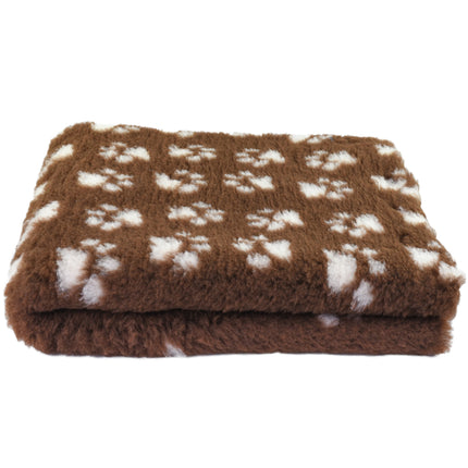 Blovi DryBed VetBed A - non-slip pet bed, brown - beige