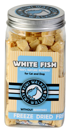 Kiwi Walker Fish Snacks - 100% fish, freeze-dried, natural treats for dogs and cats