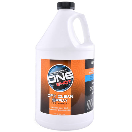 One Shot Dry Clean Spray Shampoo - professional dry shampoo for pets, eliminating unpleasant odors