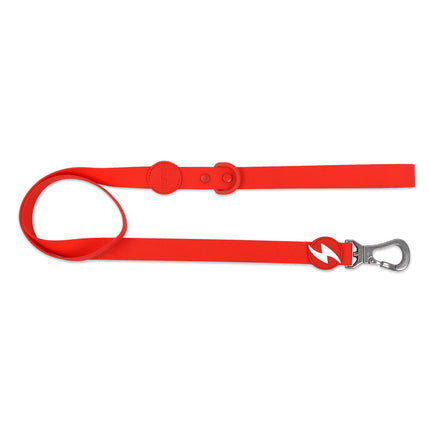 Dashi Colorflex Leash Red 120cm - urban, waterproof dog leash, red