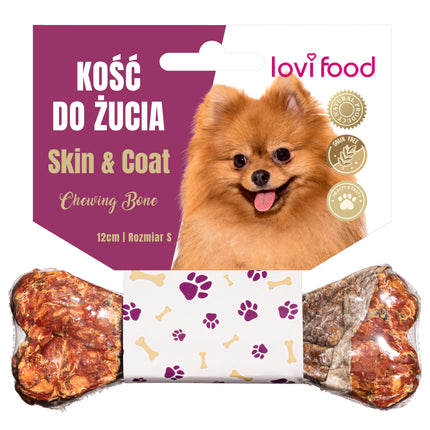 Lovi Food Skin & Coat Chew - Chew Bone for Dogs, for Skin and Coat