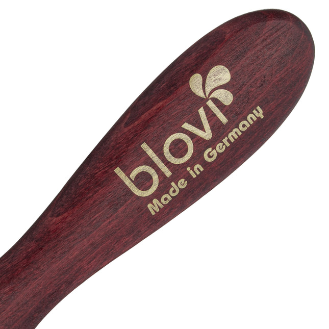 Blovi Wood Small Pin Brush - small, oval brush with short pins