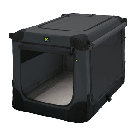 Maelson Soft Kennel - high-quality fabric dog carrier, anthracite - 120x77x86cm