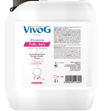 Vivog Coarse Hair - shampoo for rough-haired breeds