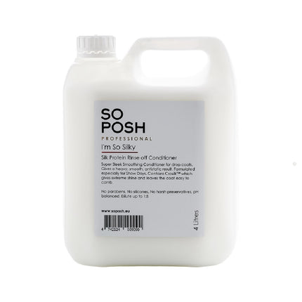 So Posh I'm So Silky Conditioner - weighty conditioner for dogs with long, show-quality hair, concentrate 1:8