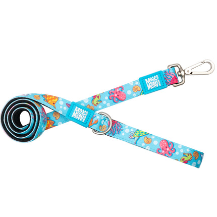 Max&Molly Short Leash Ocean - colorful urban leash for dogs, pattern 120cm