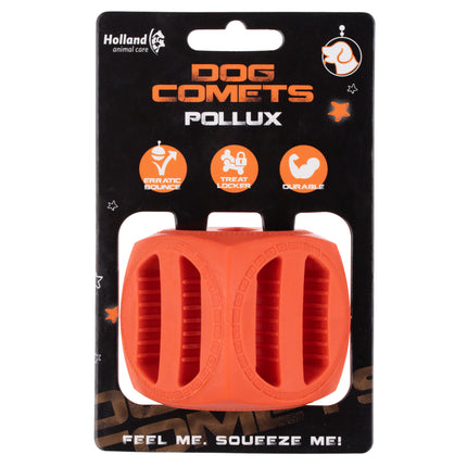 Dog Comets Pollux (5.5cm) - rubber treat toy for dogs, bouncing cube