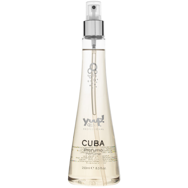 Yuup! Cuba Perfume - long-lasting men's fragrance with beautiful notes of rum, cedar, tobacco, and sugar cane.