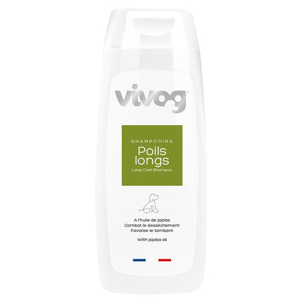 Vivog Long Hair Shampoo - shampoo for long-haired dogs, with jojoba oil