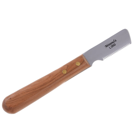 Miranda Classic Trimmer - professional trimmer with a wooden handle, left-handed