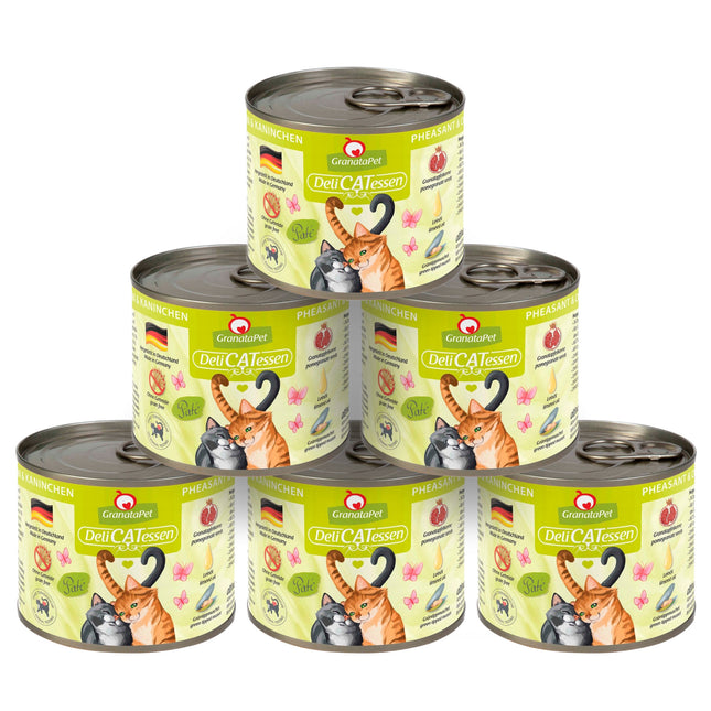 GranataPet DeliCatessen Pheasant & Rabbit - grain-free wet food for cats, pheasant with rabbit