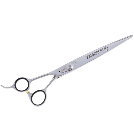 Geib Gator Lefty Convex Scissors - grooming scissors made of Japanese stainless steel, with micro-serration, left-handed - Straight