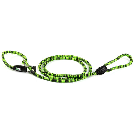 Kiwi Walker Rope Lead - 2-in-1 adjustable, slip lead and collar for dogs