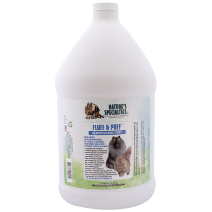 Nature's Specialties Fluff & Puff Spray - moisturizing leave-in conditioner for dogs and cats