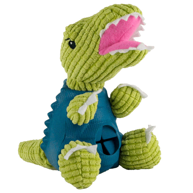 Dashi Rexi Dino Toy - dog toy, dinosaur with a treat opening