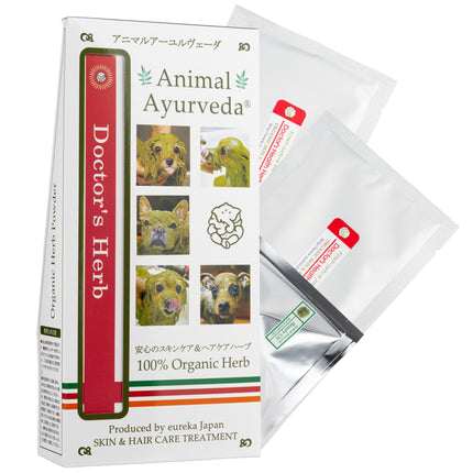 Animal Ayurveda Doctor's Health Herb Starter Pack 60g - natural mask and oil for dogs and cats, supporting skin health