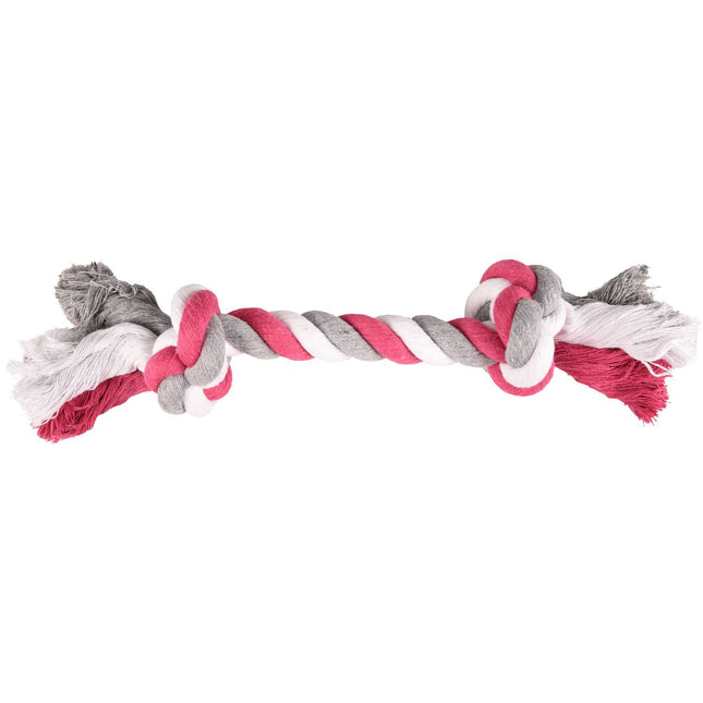 Flamingo Tricolor Rope Toy - Rope Chew Toy for Dogs - Fuchsia