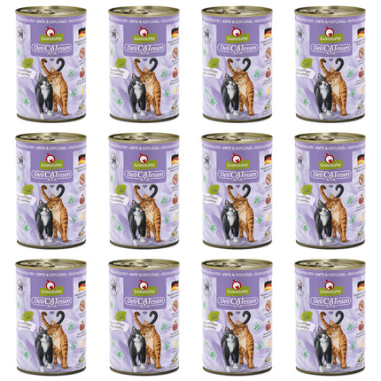 GranataPet DeliCatessen Duck & Poultry - grain-free wet food for cats, duck and poultry