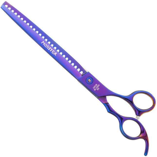 Geib Monster Chunker 8.5 - professional, extremely sharp single-sided thinning shears, 26 teeth