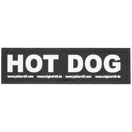 Julius - K9 Hot Dog Patch 2pcs - Velcro for Julius K9 Harnesses