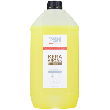 PSH Pro Kera - Argan Shampoo - moisturizing - smoothing shampoo with keratin and argan oil, concentrate 1:3