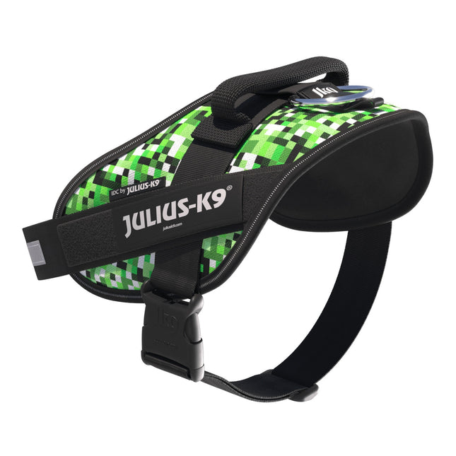 Julius - K9 IDC Powerharness Pixelfield - dog harness with reflectors, pixels